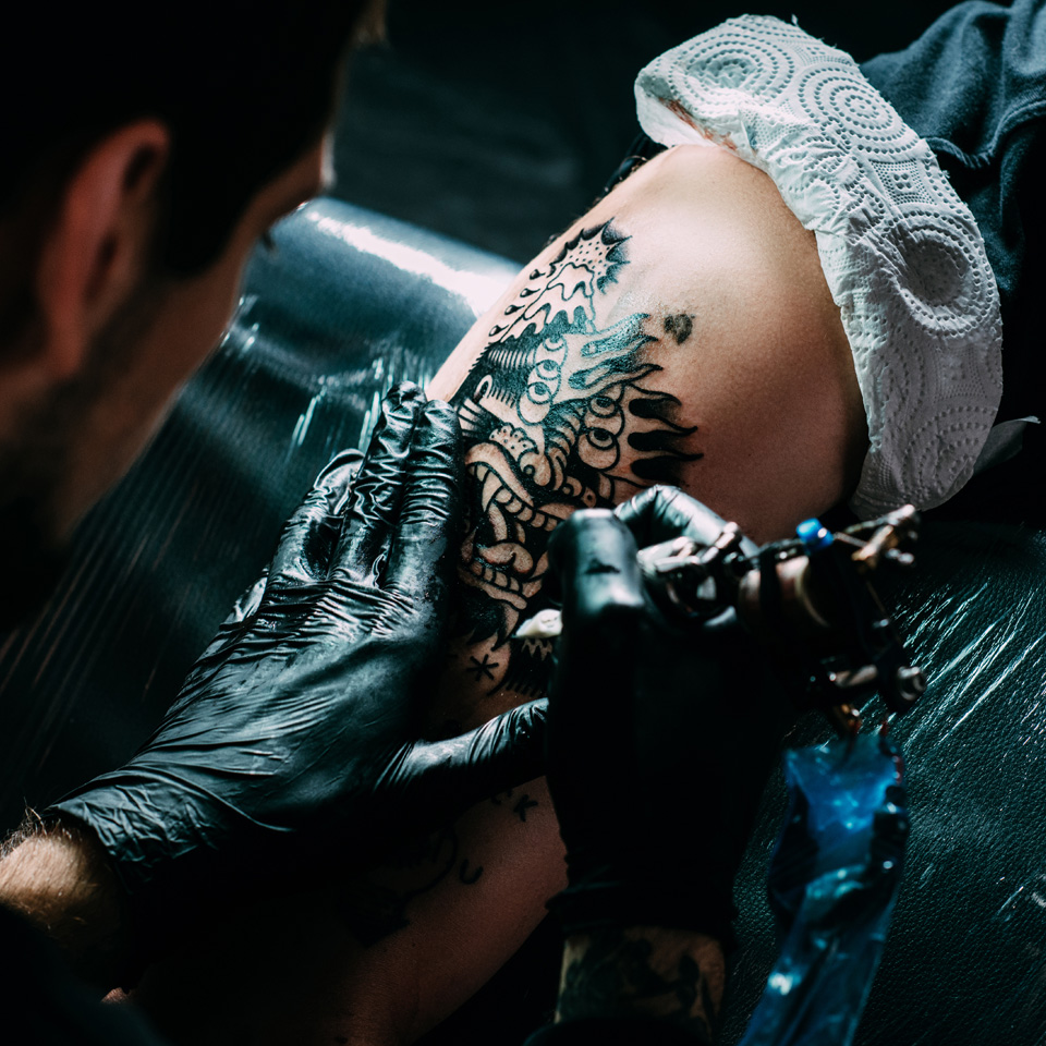 GÖRMEX  Blackwork Tattoo Artist London UK